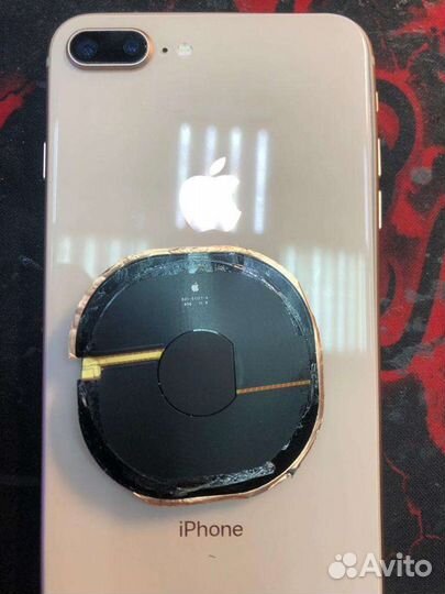 Шлейф Беспроводная Зарядка для iPhone 8 Plus Orig