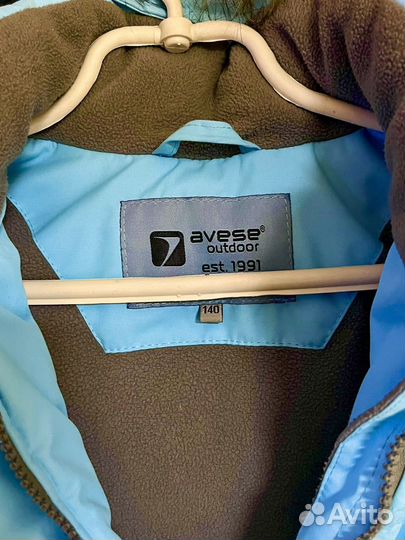 Зимняя куртка для девочки 140