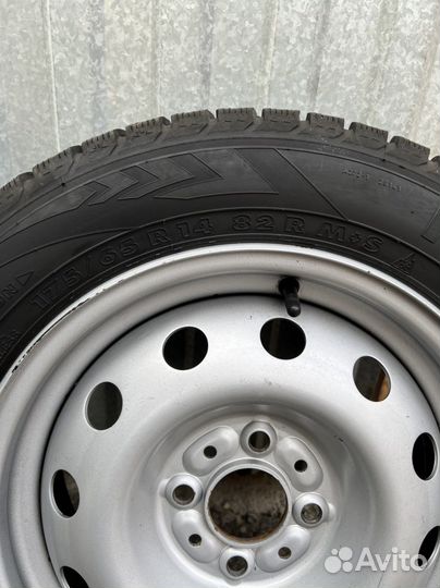 Зимняя резина r14 на дисках Nordman RS 175/65