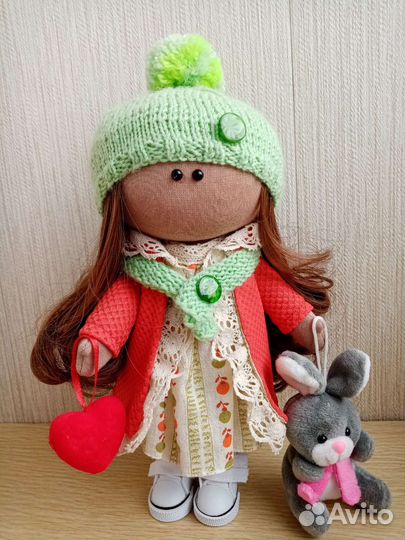 Интерьерная кукла ручной работы
