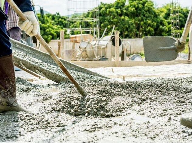 Бетон M300. Зaливкa. Дocтавка. от 3 куб