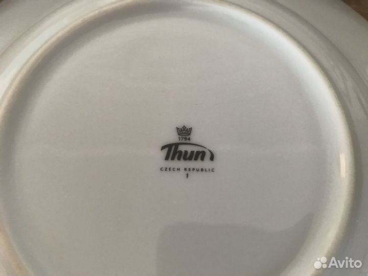 Чешские тарелки Thun