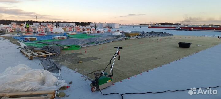 Кровельные работы пвх мембрана, и битумная