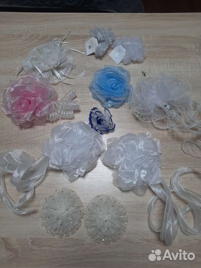 Банты для волос на 1 сентября