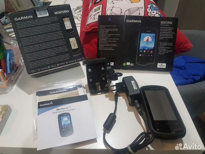 Навигатор garmin с креплением на мото технику