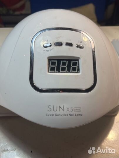 Лампа для маникюра 120 ватт sun x5 max