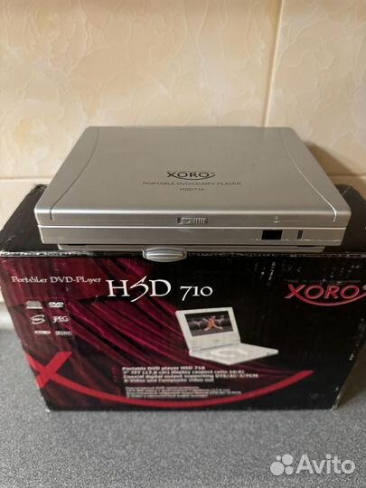 DVD Плеер портативный xoro HSD 710 Экран 7