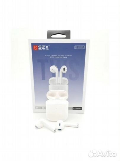 Беспроводные наушники SZX Aiplus02 белые