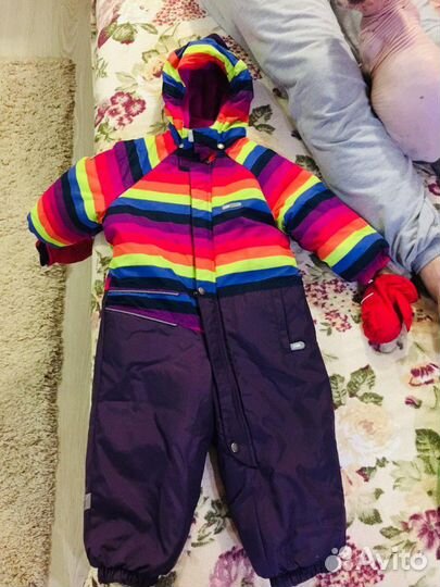 Зимний детский комбинезон lenne