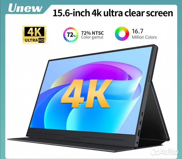 Монитор unew 4К 3840x2160