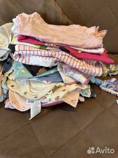 Пакет вещей на девочку 86-92