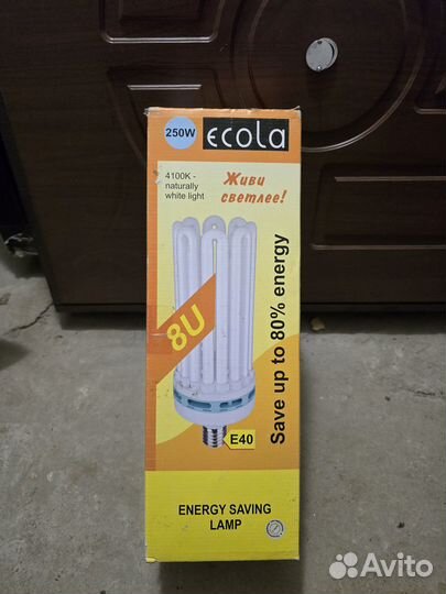 Лампа энергосберегающая Ecola U 250W 8U Large powe