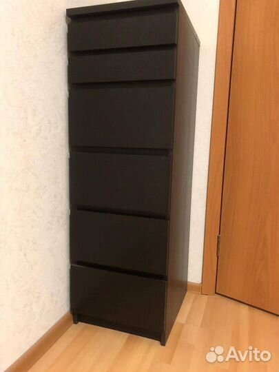 Комод IKEA malm черный