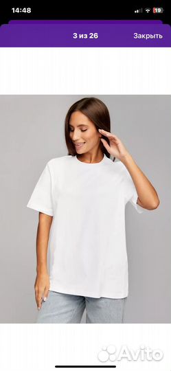 Футболка женская Белая