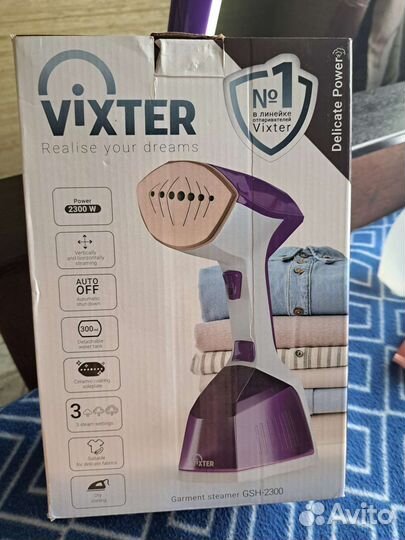 Отпариватель vixter GSH-2300 ручной 2300 Вт