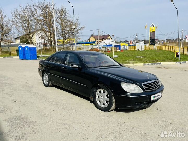 Mercedes-Benz S-класс 5.0 AT, 2000, 280 000 км