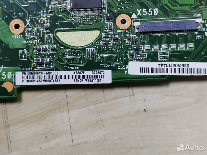 Мат. Плата Asus X550ZE