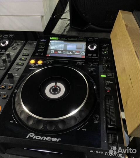 Pioneer cdj 2000 - комплект 2 шт. + кейсы