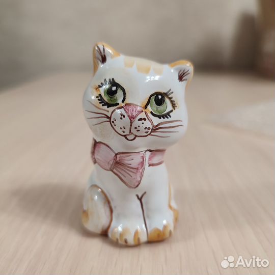 Кошечка майолика 6 см