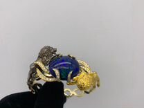 Новый Эксклюзивный браслет из золота с опалом