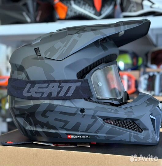 Эндуро шлем с маской Leatt 3.5