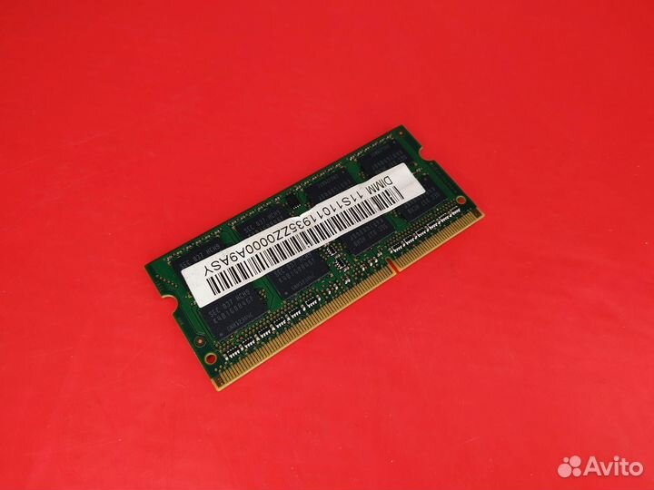 Озу DDR3 sodimm Samsung 2Gb 1333 Mhz (арт. 4)