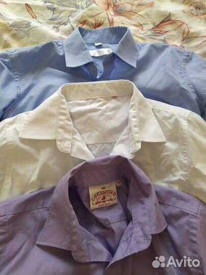 Школьные рубашки 122-128