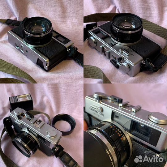 Olympus 35 DC (обслуженный) + аксессуары