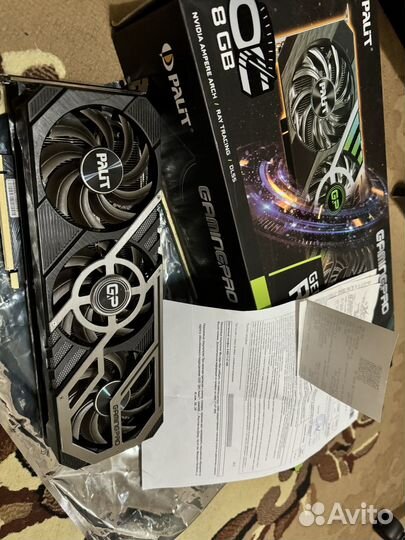 Видеокарта Palit RTX 3070 8G Gaming Pro
