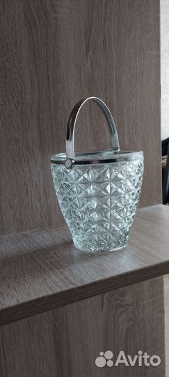 Ваза конфетница с ручкой СССР