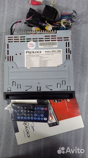 USB-Автомагнитола c монитором Prology DVU-1500