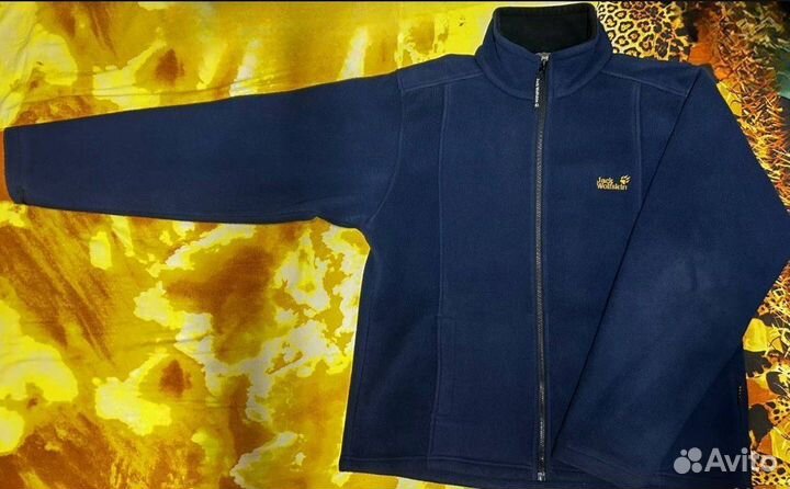 Флисовая кофта jack wolfskin