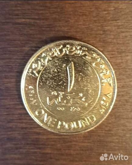 Египет. 1 фунт