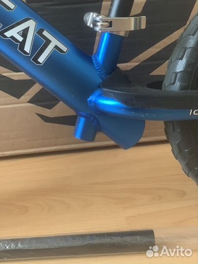 Беговел Jat Cat 12 Sport SLT Eva синий на гарантии