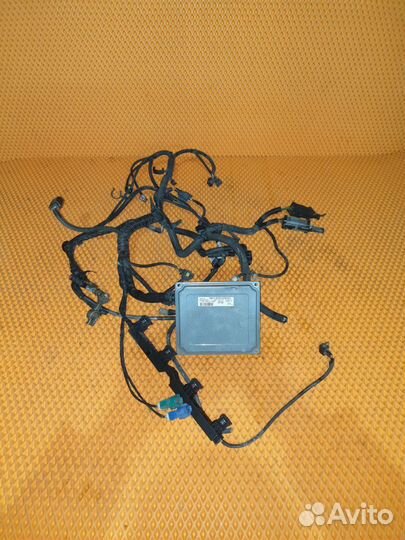 Блок управления двигателем с проводкой Фокус 2