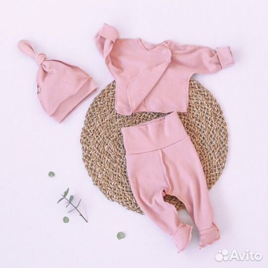 Комплект Юная Леди-1, рост 56-62см розовый