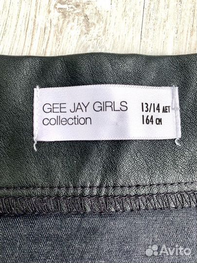 Кожаная юбка (экокожа) Gee Jay xs