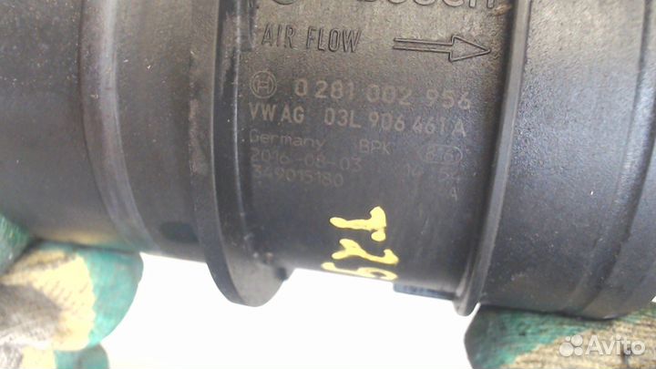 Измеритель потока воздуха Volkswagen Golf 7, 2016