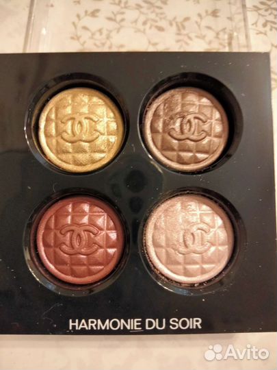 Тени для век 4-цветные сhanel(тестер)