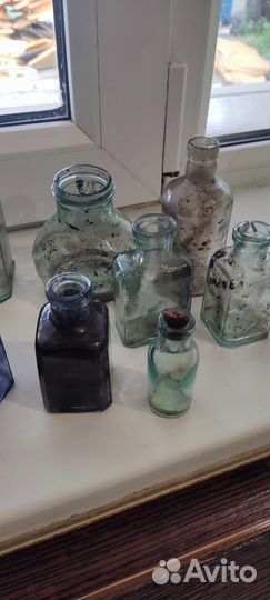Аптекарские пузырьки,чернильницы,бутылочки