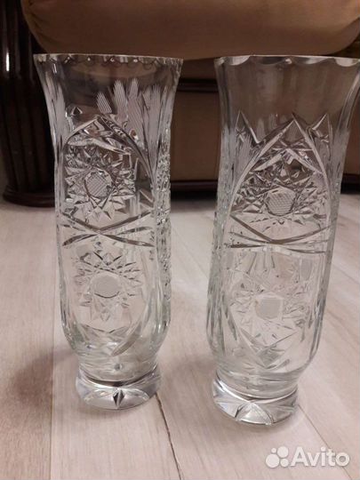 Ваза хрустальная СССР