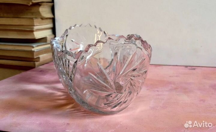 Конфетница 22 см Ладья гхз СССР