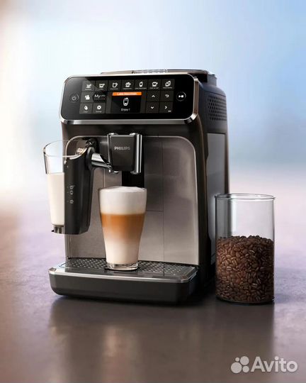 Кофемашина Philips LatteGo EP4346/70, новая