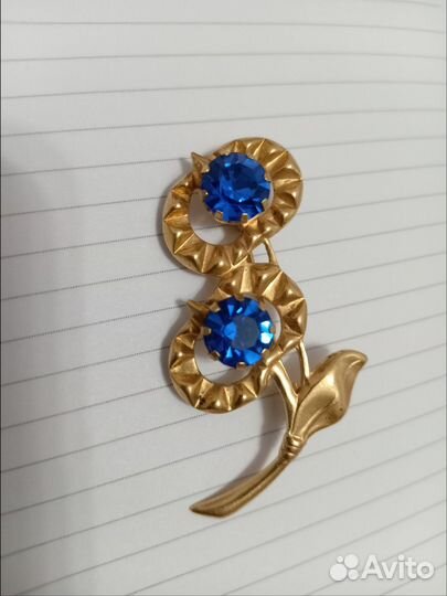 Винтажная брошь