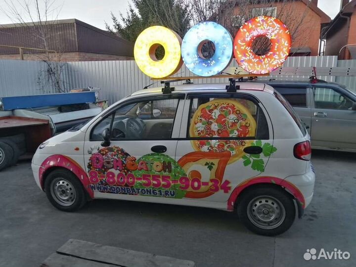 Объёмные буквы/световые короба/контражур