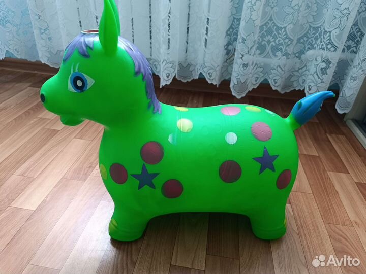 Ослик прыгун надувной