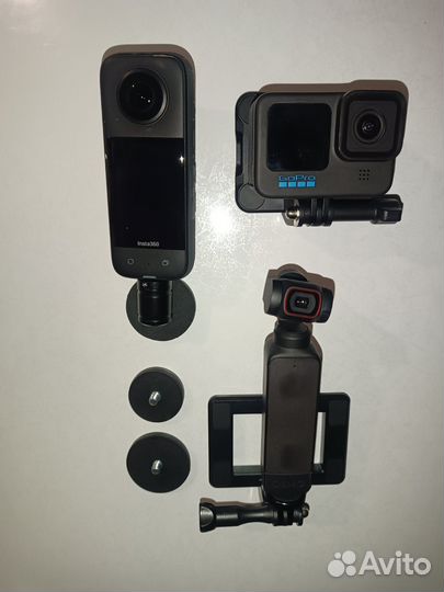 Магнитные крепления для экшен-камер