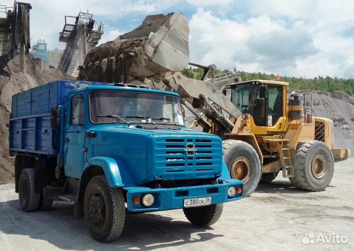 Щебень, Отсев, гпс, Песок - с доставкой от 1 куба