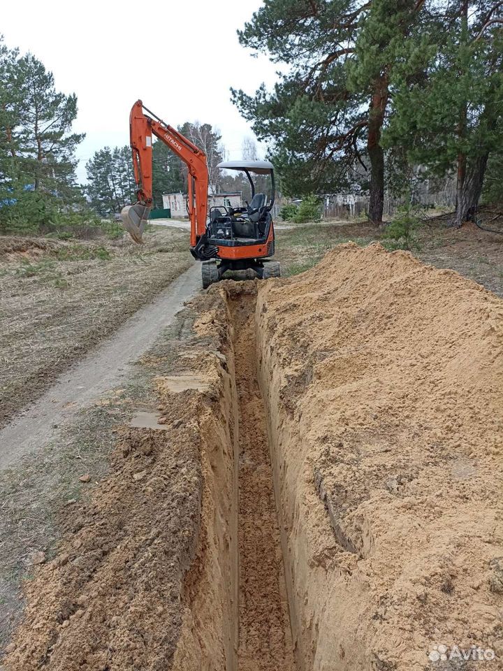 Услуги мини экскаватора