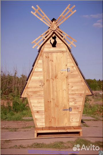 Дачный туалет с установкой PRO877